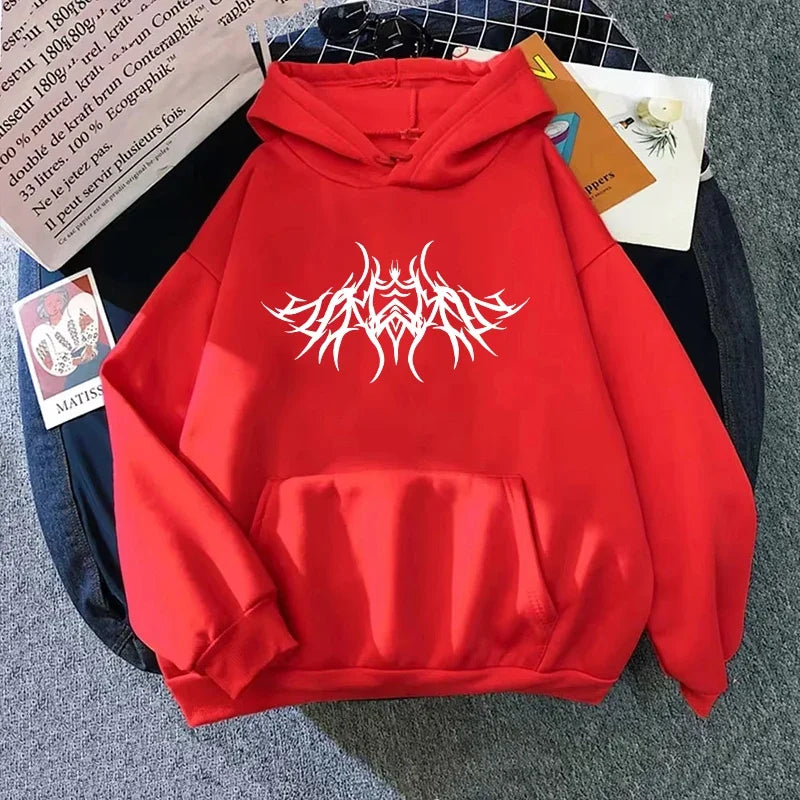 2026 New Arrival Women's Sweatshirts Y2K Style Hooded Long Sleeve Pullover Urban Casual Fashion Loose Hoodies Streetwear