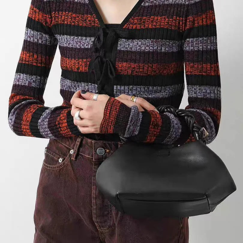 Large Paris Designer Ins New Trendy Crossbody Bag 2026 Hot Y2K Hexagonal Woven Clouds Shoulder Handbag Women with Premium Feel
