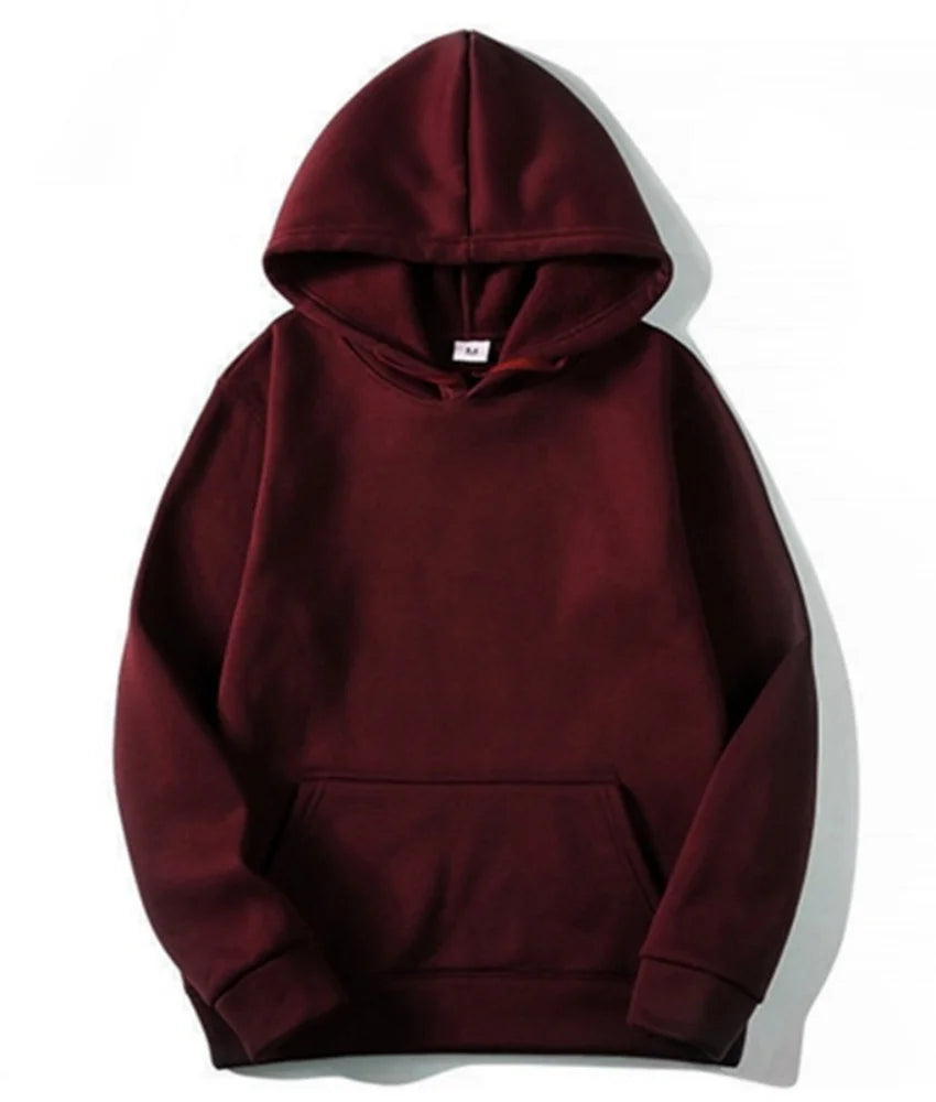 Plain Pullover Fleece Hoodies Unisex Wholesale Hooded Sweatshirt Men Cheap Sublimation Black Hoodie For Men Sudaderas De Hombre
