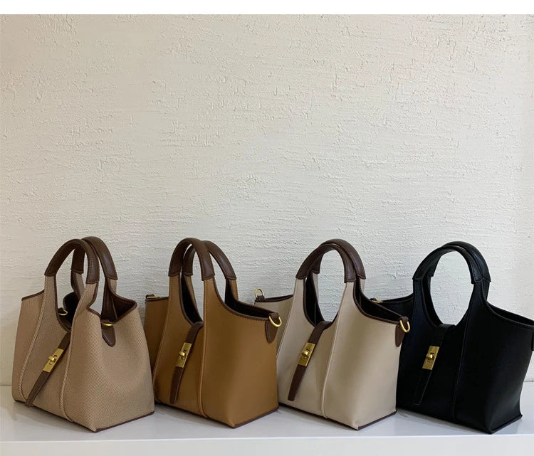 2024 New Handbag, Bags for  Women, High-quality Bucket Bag, Canvas Bag, Women's Crossbody Tote Bag