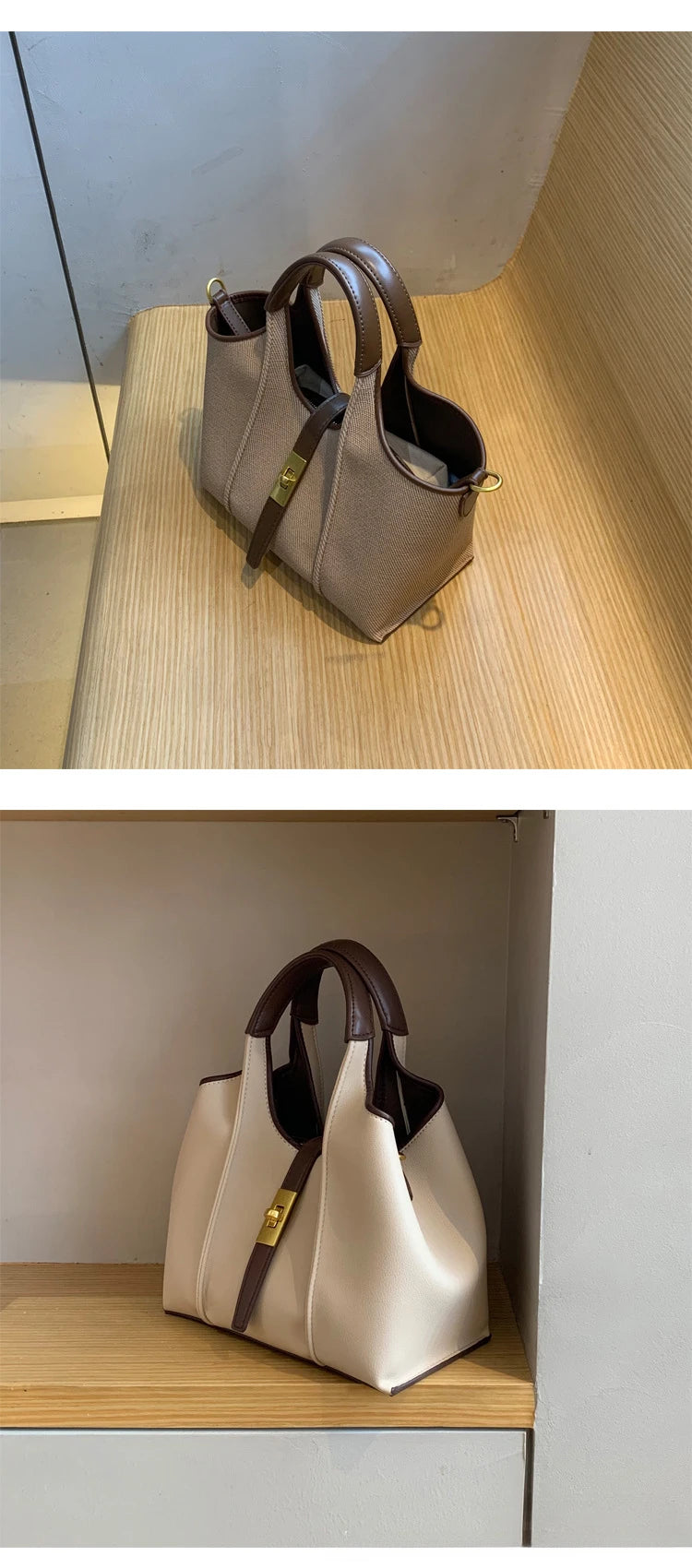 2024 New Handbag, Bags for  Women, High-quality Bucket Bag, Canvas Bag, Women's Crossbody Tote Bag