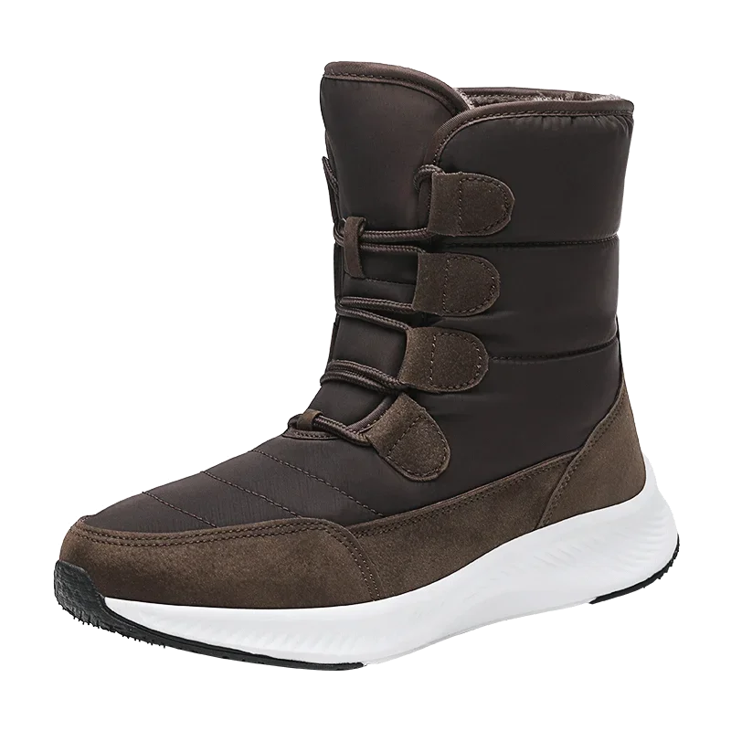 Winter Fashionable and Warm Snow Boots for Women Thickened Cotton Shoes Long Boots and Hiking Shoes for Women Zapatillas Mujer