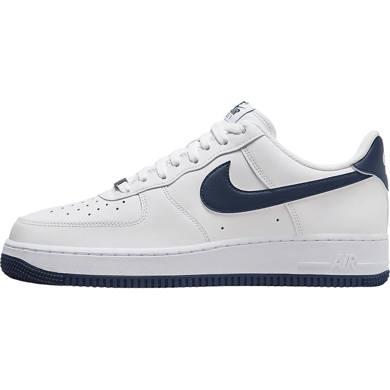 Nike official authentic Air Force 1 07 men's casual wear-resistant board shoes FJ4146-104