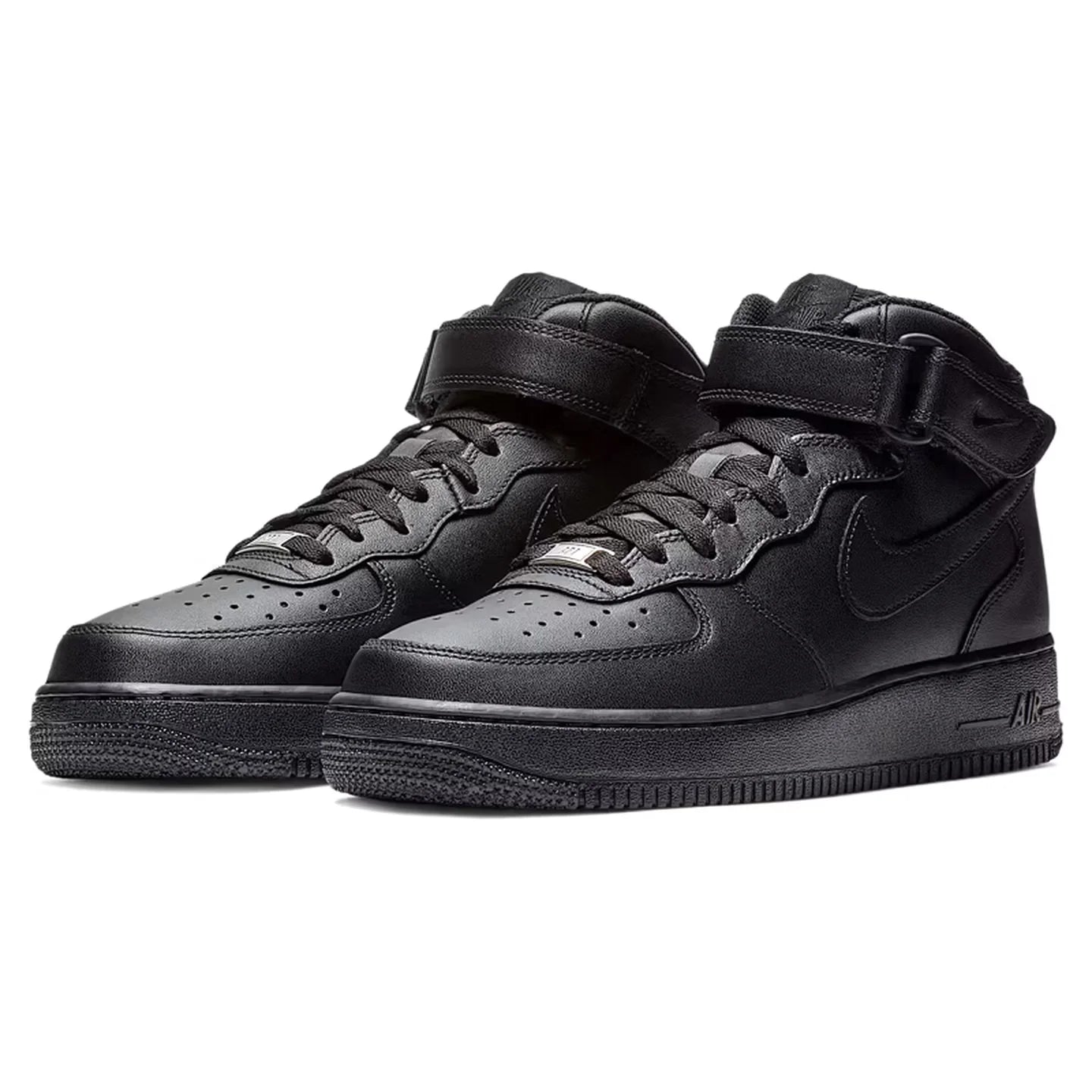 Nike Air Force 1 '07 Mid Unisex Casual Sneakers Iconic Leather Mid-Top Classic Comfort Shoes CW2289-001