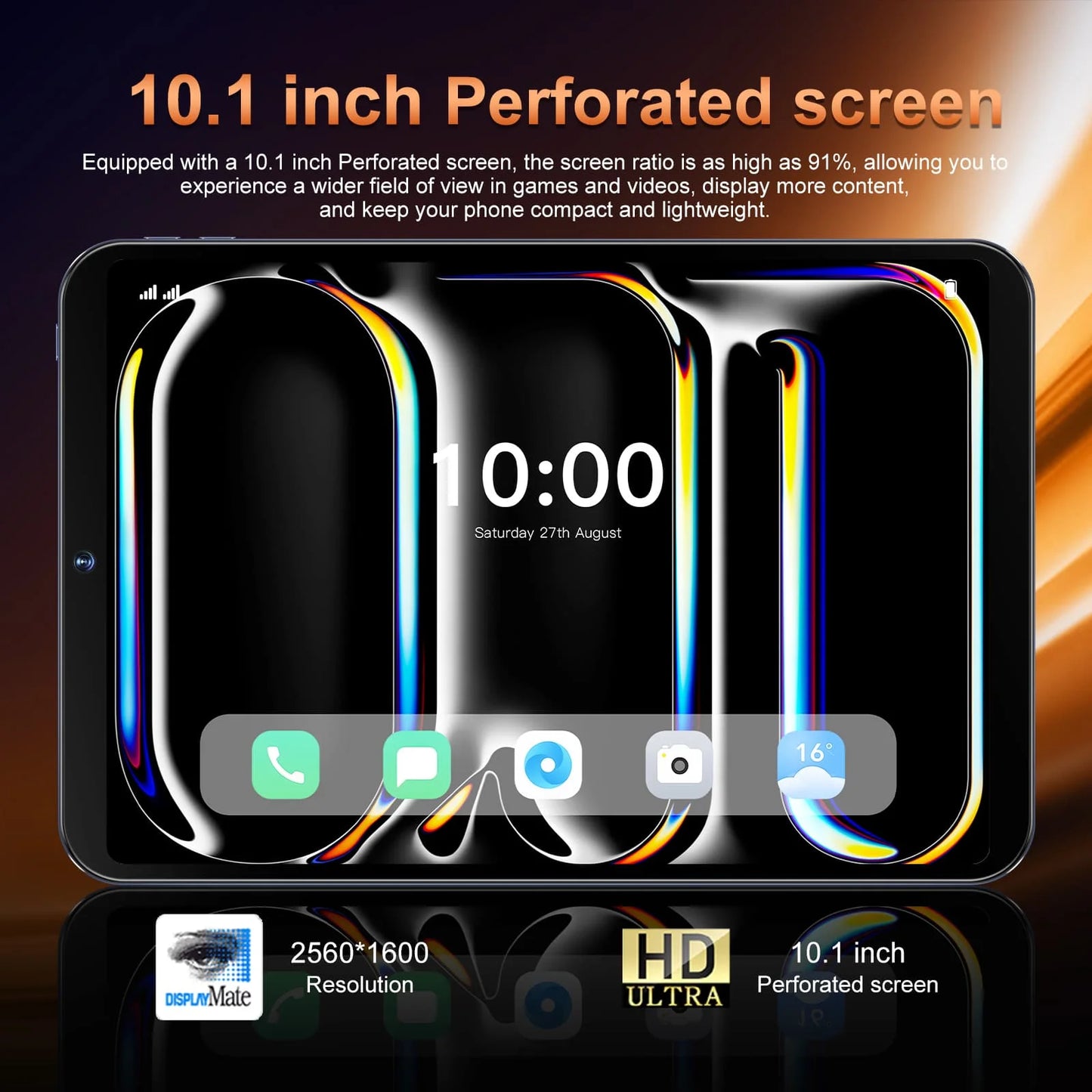 Original Global Version Hot Sale Tablet Pad 17 Pro 10.1 Inch HD 4K Android 15 16GB+1T 10000mAh 5G Dual SIM WiFi GPS 2026 New Tab