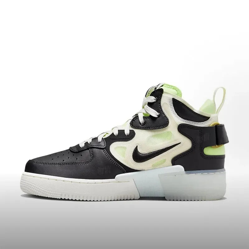 Nike Air Force 1 '07 Mid Unisex Casual Sneakers Iconic Leather Mid-Top Classic Comfort Shoes CW2289-001