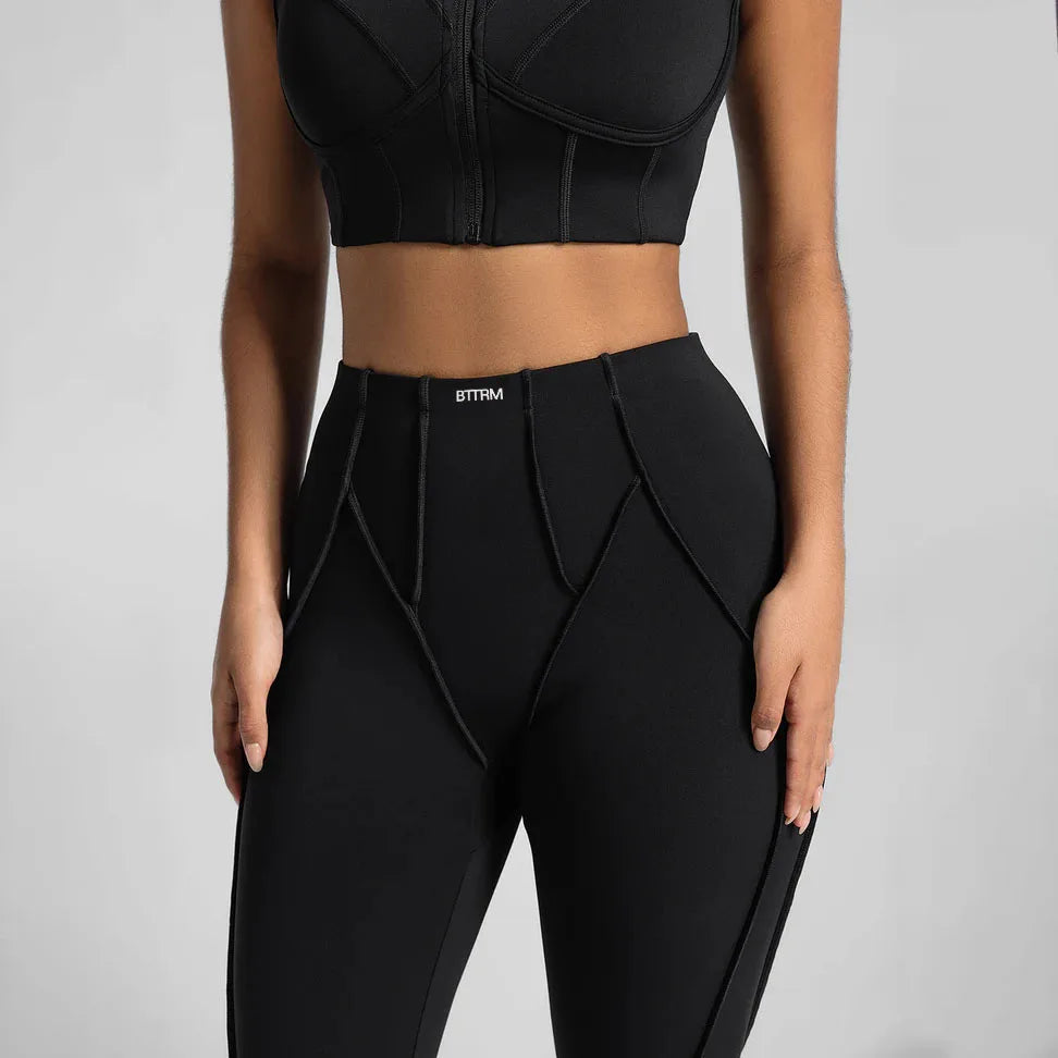 2026 BetterMe Seamless Yoga Flare Pants, High-Waisted Butt-Lifting Training Pants, Women's Running and Gym Workout Leggings