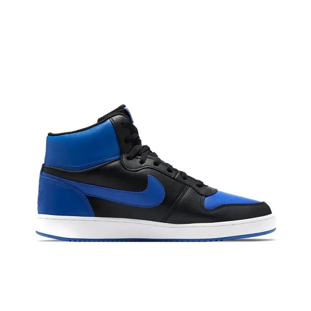 Nike EBERNON Unisex Mid-Top Skate Shoes - Durable Support, Enhanced Cushioning for Skateboarding & Daily Comfort AQ1773-001