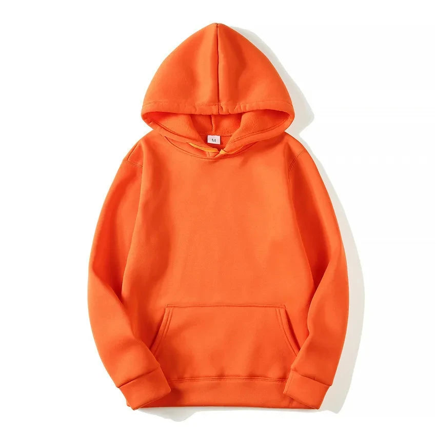 New Fashion Men's Women's Hoodies Spring Autumn Winter Casual Hoodies Sweatshirts Men Tops Solid Color Hoodie Sweatshirt Male