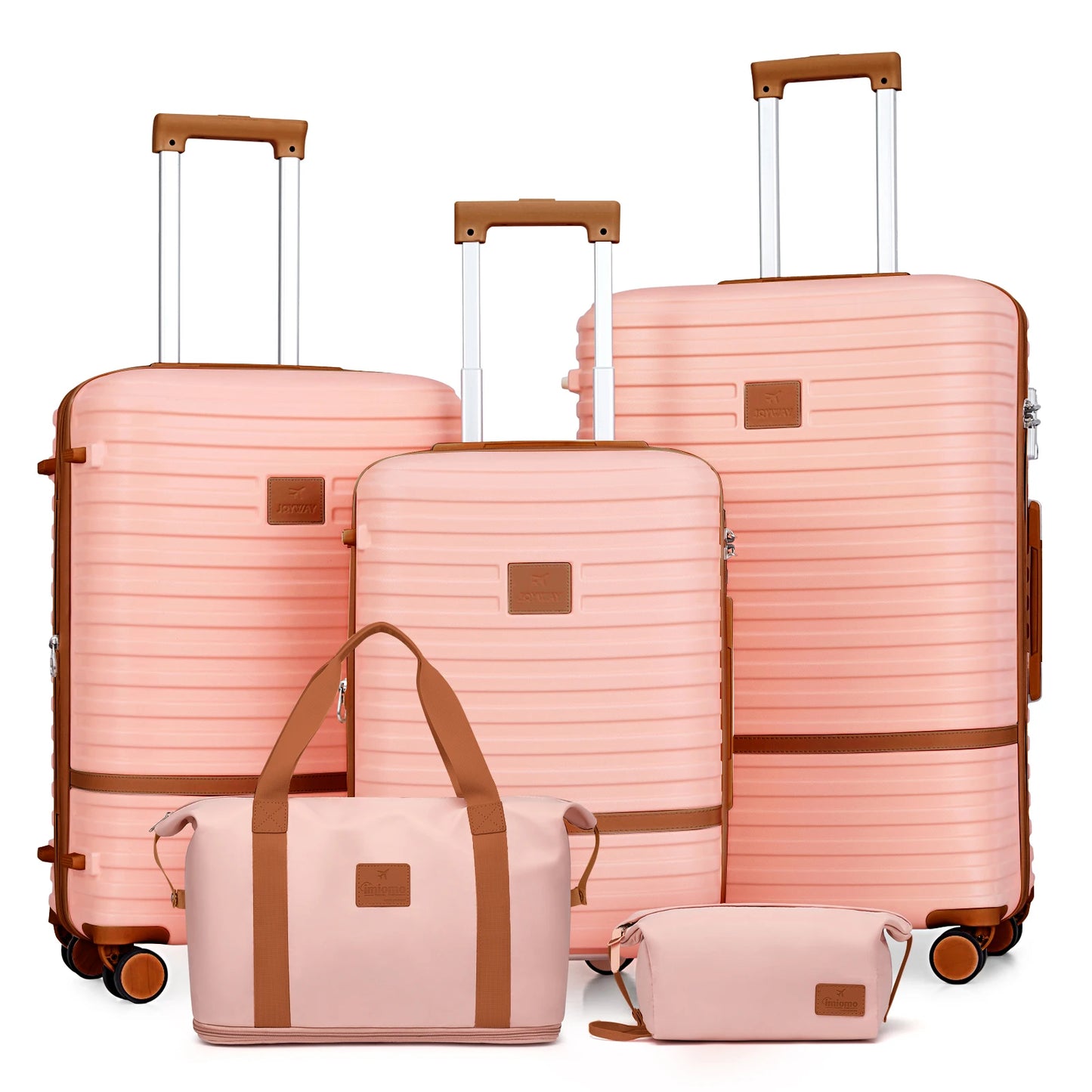 Joyway Carry On Luggage Set, Expandable Suitcase with Spinner Wheels and TSA Lock, Hard Shell Lightweight Durable