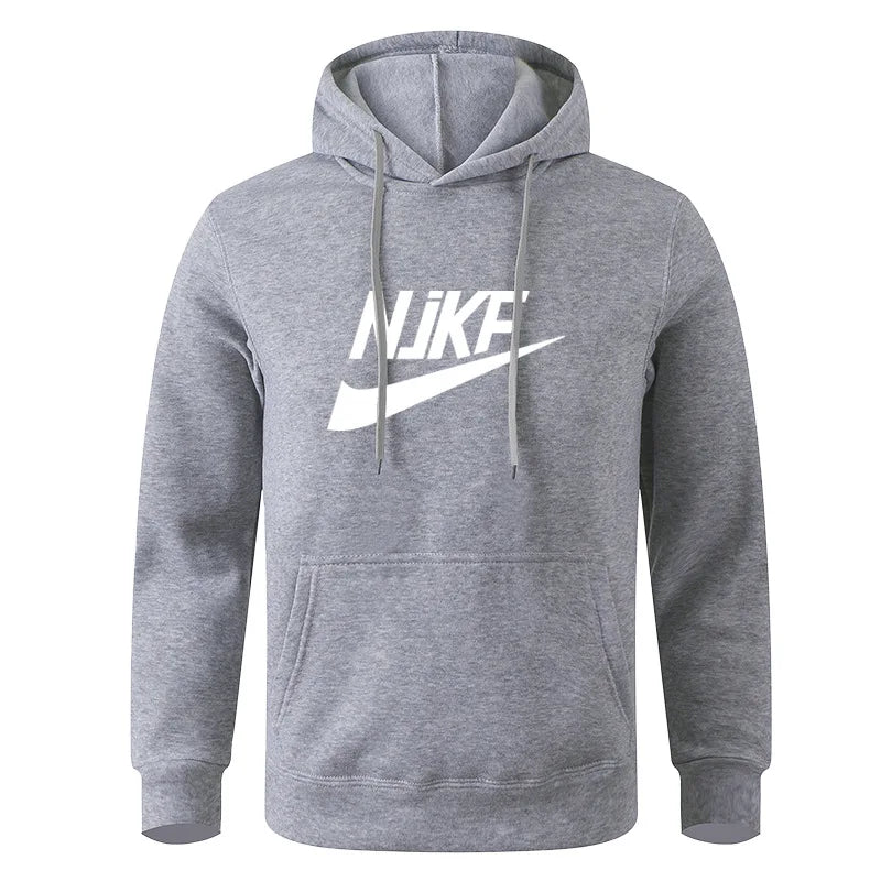 New autumn and winter men's and women's fleece hoodies for foreign trade, casual sports, fashionable men's hoodies