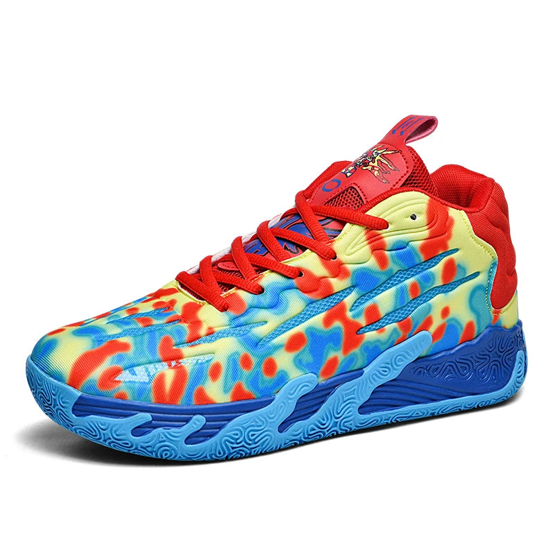 Three ball Three generation Lamelo Ball MB.01 Basketball shoes Men's actual combat cushioned low-top sneakers cushioned rebound