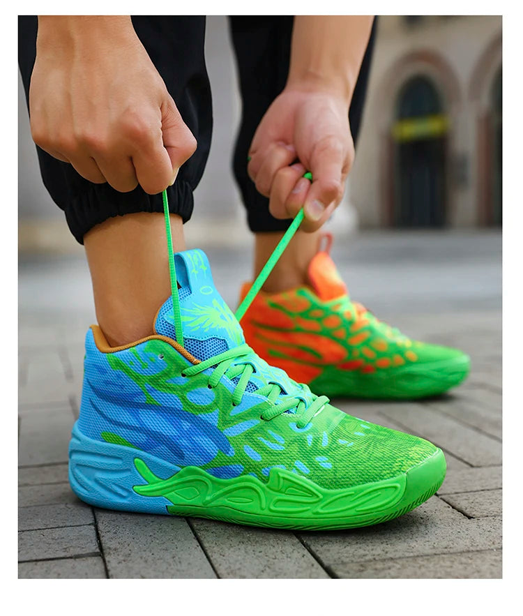 Men Basketball Shoes Outdoor Unisex Breathable Athletic Unisex Trainer Women High Quality Sneakers Running Light Sports Shoes