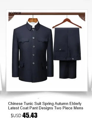 Fashion Men's Jacket Spring Autumn High-End Pearl Niche Personality Design Short Men's Stand Collar Coat