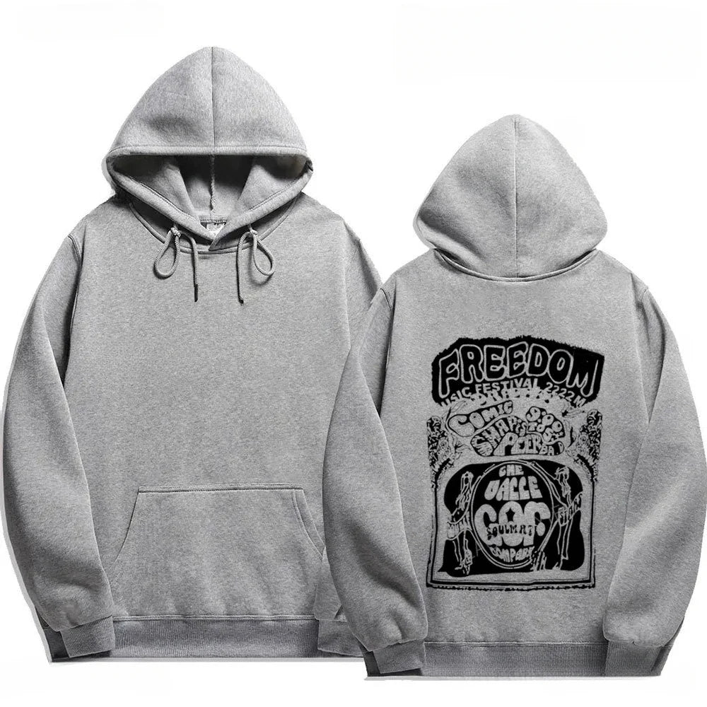 2026  New Style  Cry of  Fear Hoodies  Double Sided   Men's  Women's  Sweatshirt  Unisex  Long-sleeved  Hoodie  Size S-3XL