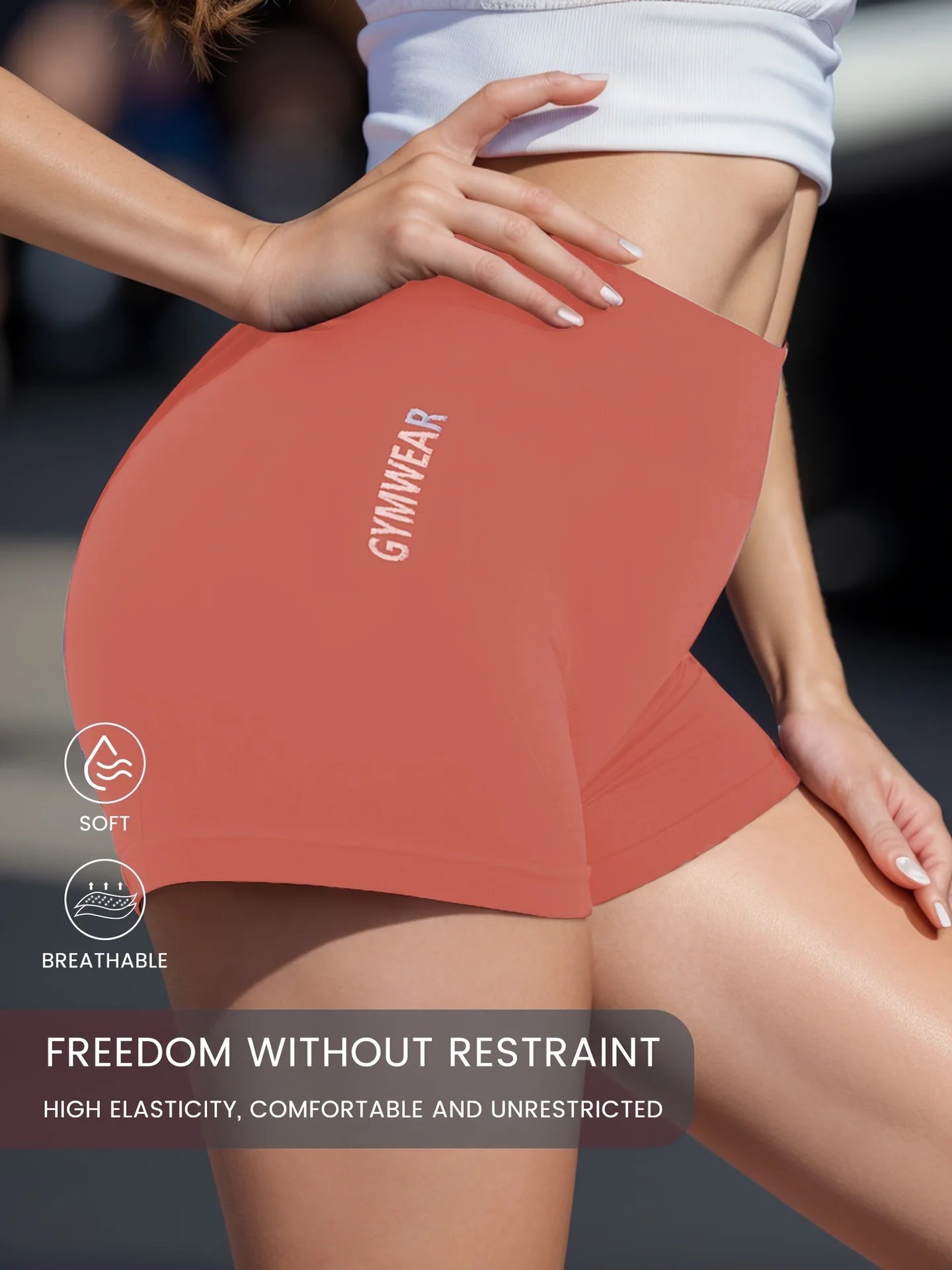 Summer Sexy Yoga Shorts for Women Gym Workout Running Pilates Training Shorts High Waist Stretchy Fitness Activewear Quick Dry