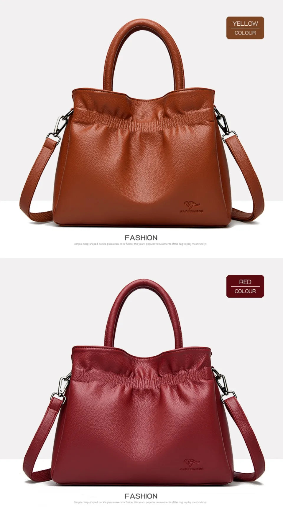 Luxury Soft Leather Shoulder Crossbody Bag for Women Mother 2025 Designer Handbags and Purse Female Small Casual Tote Sac A Main