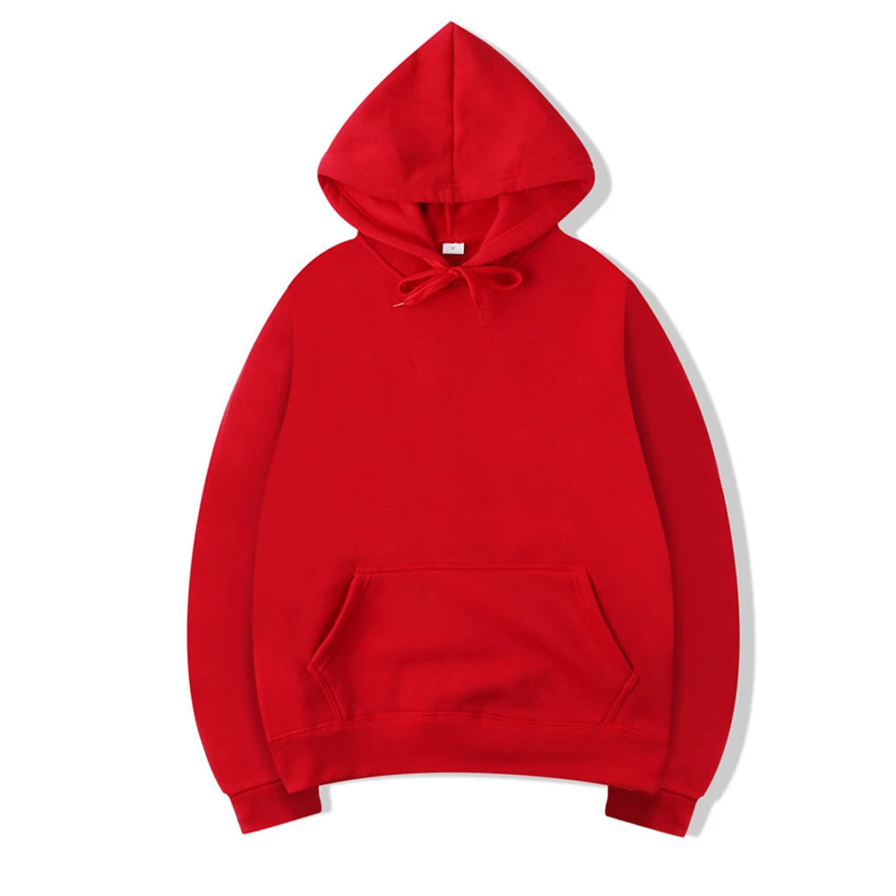 Men Hoodies Women Pullover Spring Autumn Casual Hoodie Sweatshirts Solid Color Hoodies Oversize Black Sweatshirt For Male