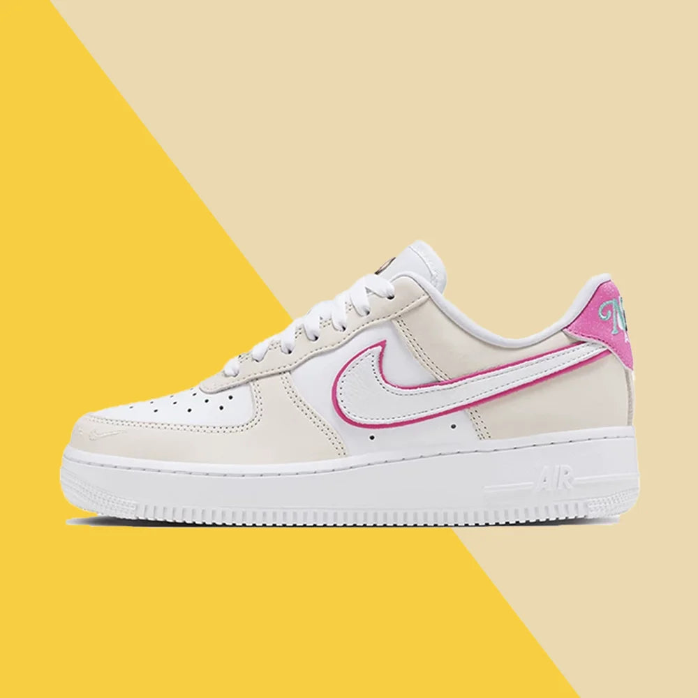 Nike Air Force 1 Low-Top Unisex Board Shoes - Classic Air Cushion Comfort Iconic Casual Unisex Sneakers HM3694-011