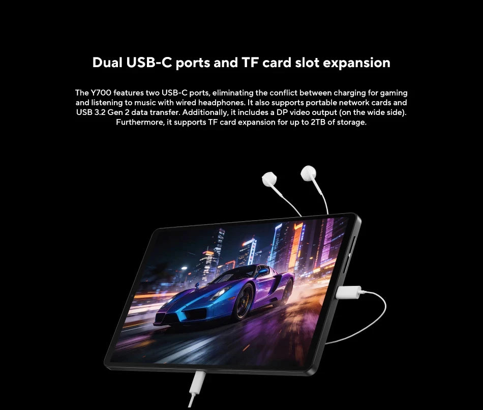 CN ROM Lenovo Legion Y700 Gen 5 8.8" Gaming Tablet TB323FU Snapdragon 8 Elite Gen 5