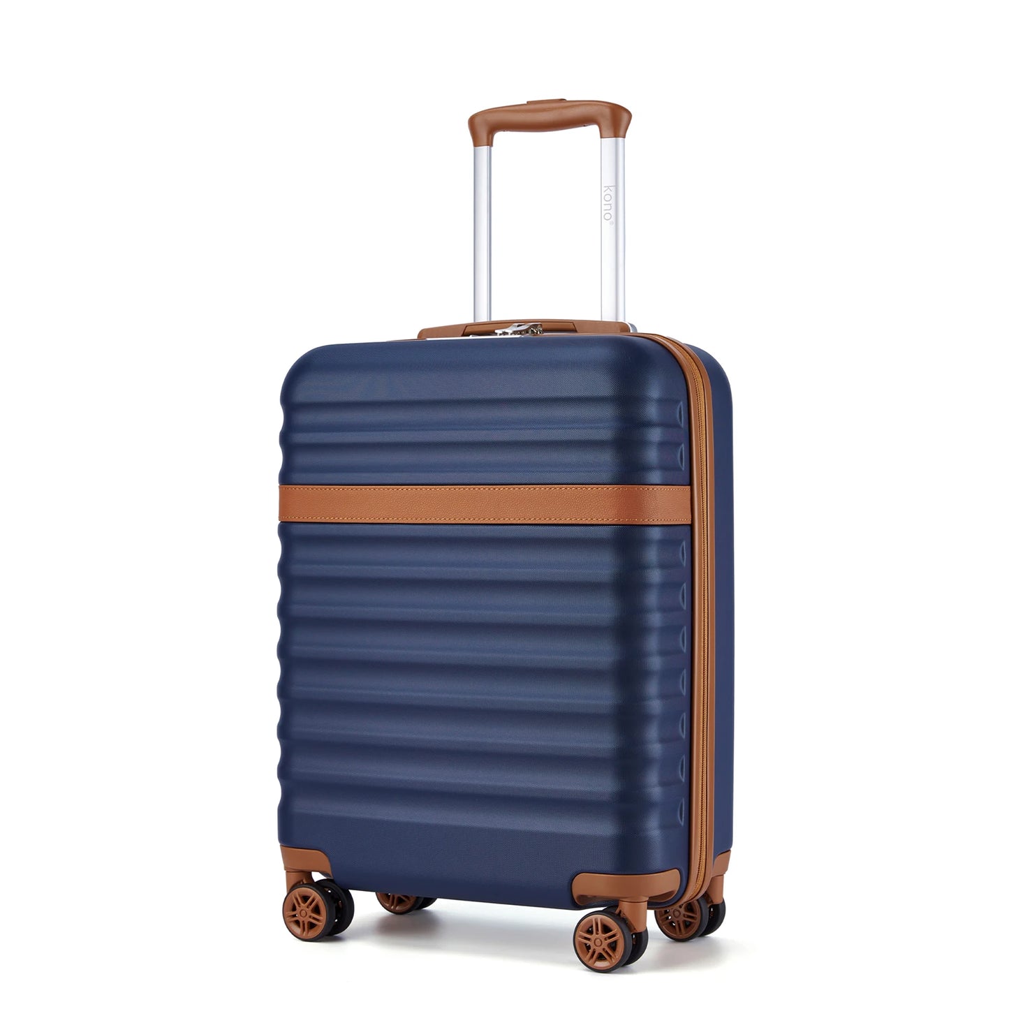 KONO ABS + PC hard case with 4 wheels, TSA lock trolley hand luggage/suitcase (55/65/75cm)