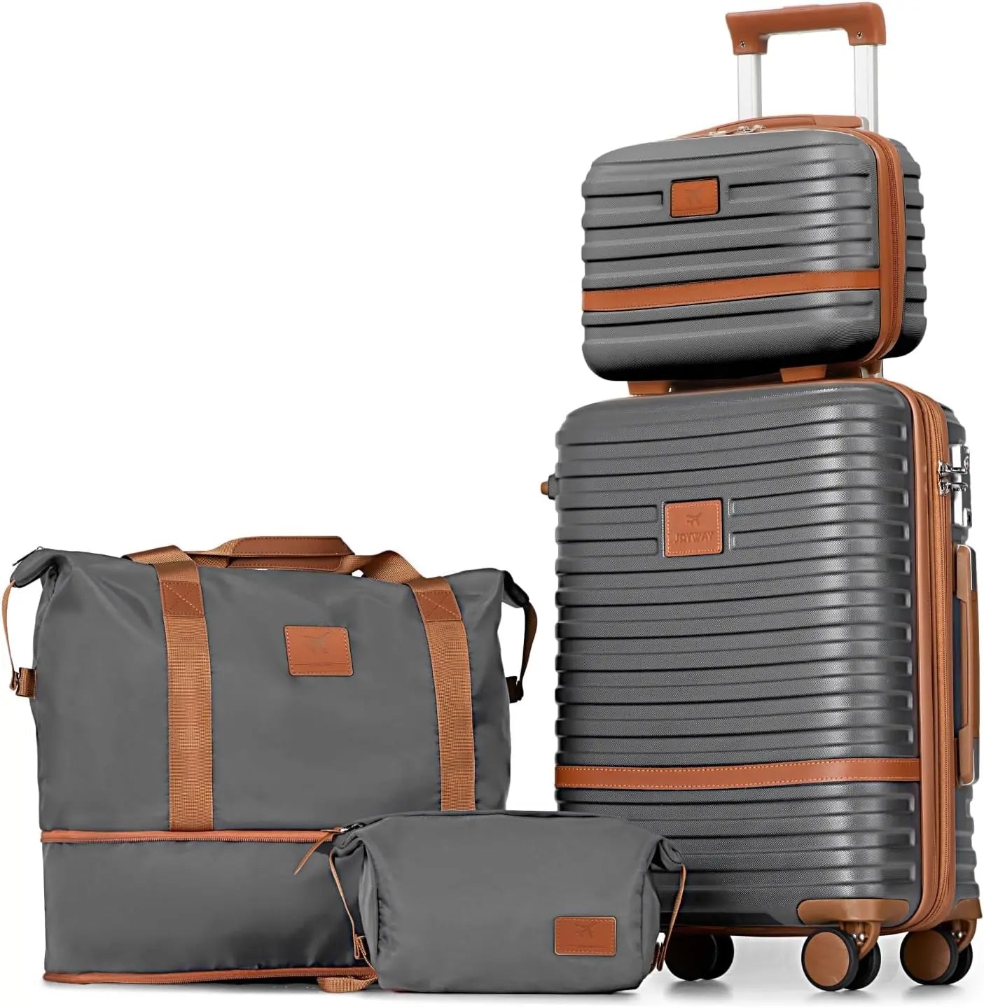 Joyway Carry On Luggage Set, Expandable Suitcase with Spinner Wheels and TSA Lock, Hard Shell Lightweight Durable