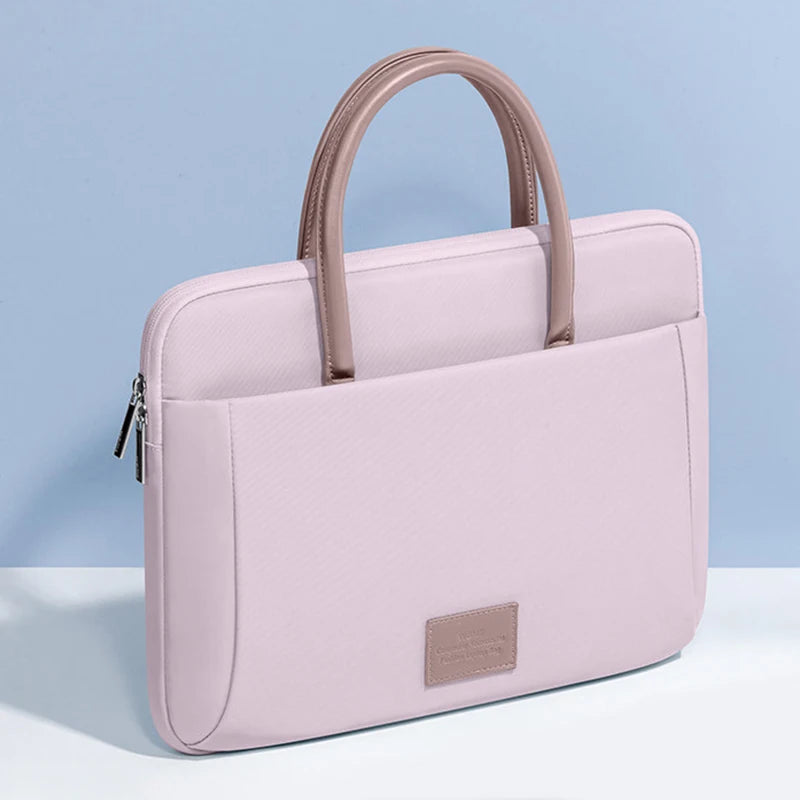 Business Laptop Bag Stylish Women Tote Bags Slim Briefcase For 13 14 15.6 Inch Macbook Air Pro Acer Huawei Asus Dell Lenovo Case