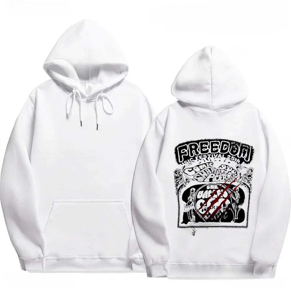 2026  New Style  Cry of  Fear Hoodies  Double Sided   Men's  Women's  Sweatshirt  Unisex  Long-sleeved  Hoodie  Size S-3XL