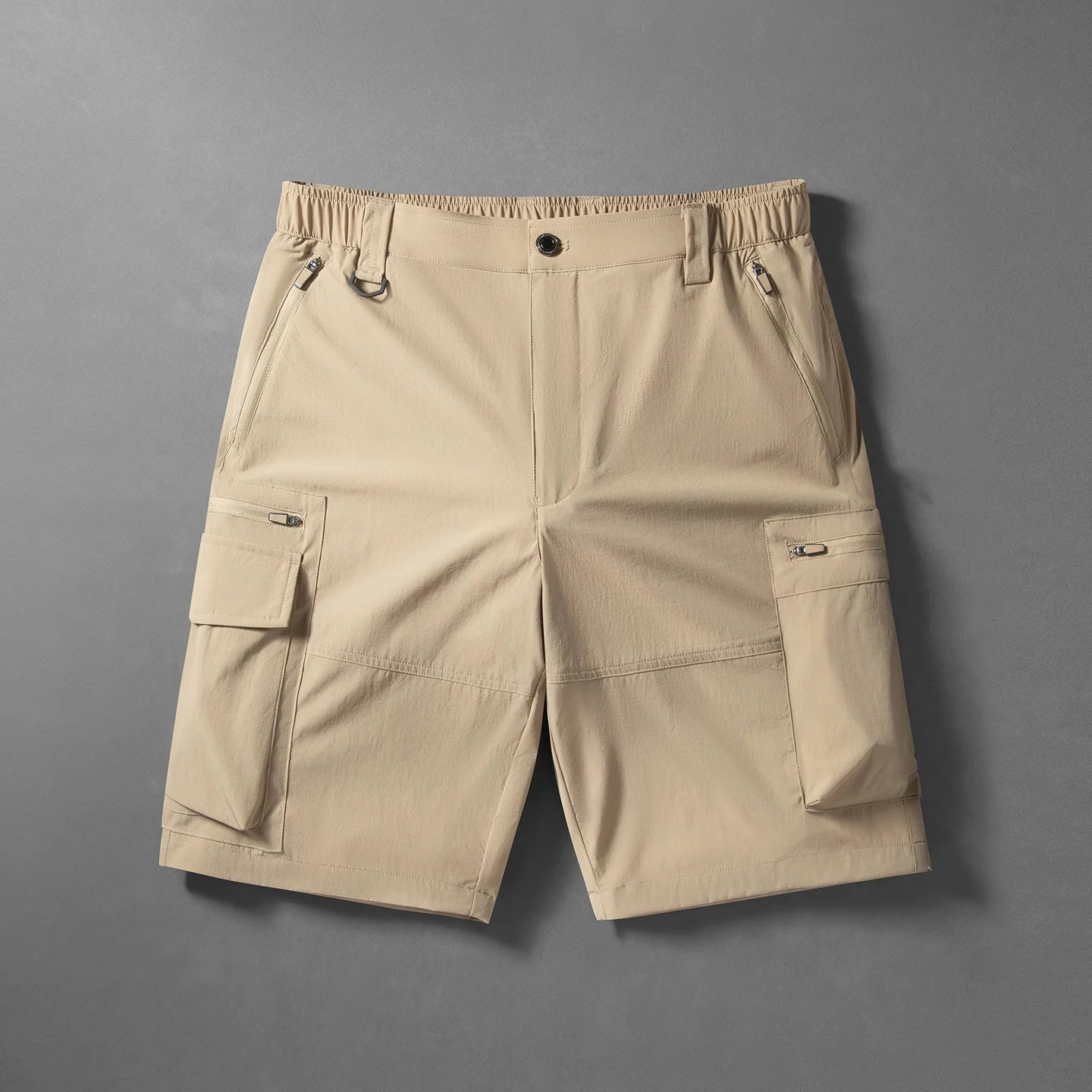 Men's Summer Ice Silk Loose Shorts Outdoor Sports Quick Dry Beach Casual Cargo Five-Point Pants Soft Breathable Daily Sports
