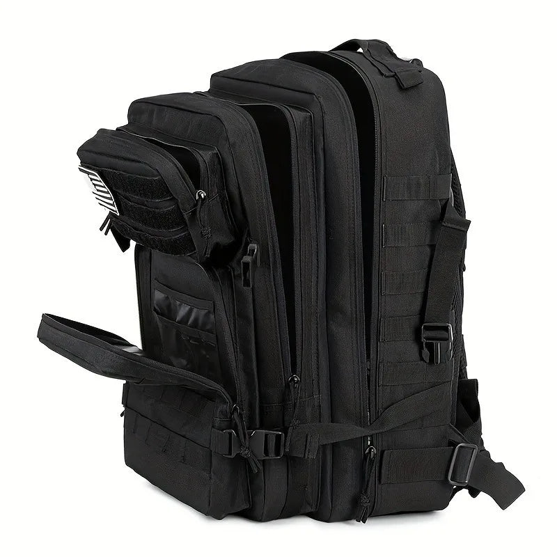 Outdoor Tactical Men's Backpack, 50L Camouflage Waterproof Sports Assault Backpack, Camping and Mountaineering Women's Backpacks
