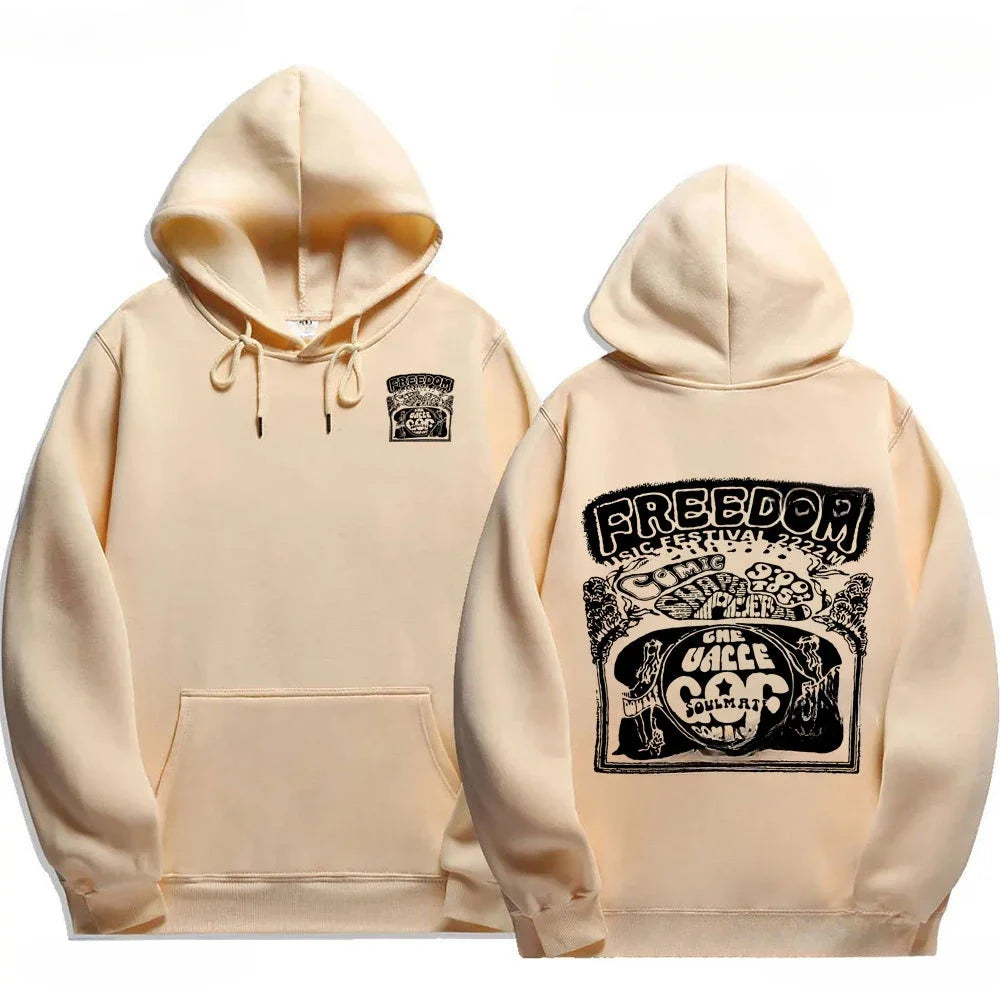2026  New Style  Cry of  Fear Hoodies  Double Sided   Men's  Women's  Sweatshirt  Unisex  Long-sleeved  Hoodie  Size S-3XL