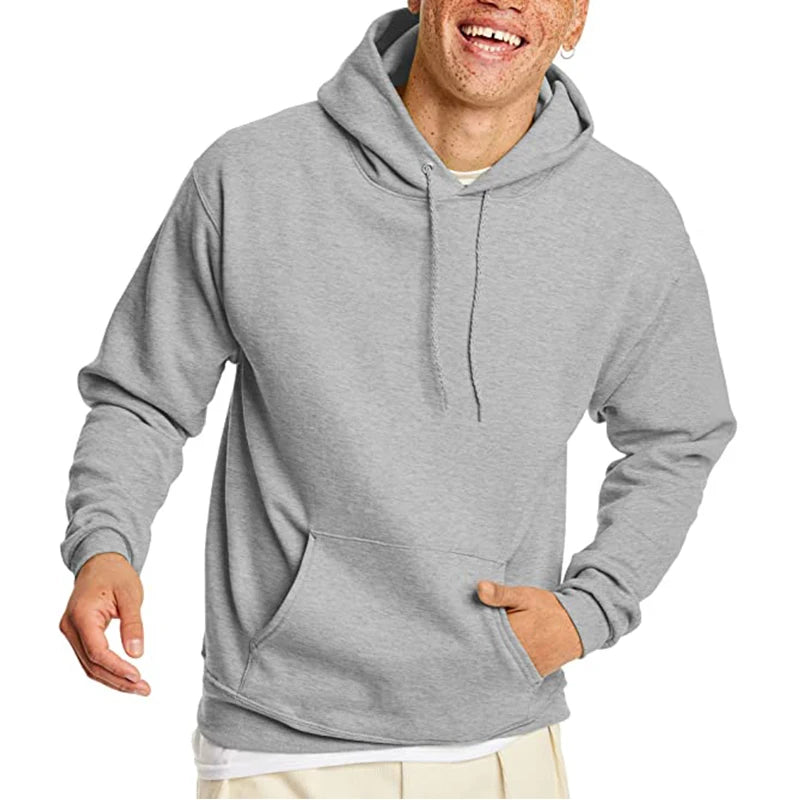 Men's Hoodies Women Pullover Spring Autumn Casual Hoodie Sweatshirts Solid Color Hoodies Oversize Black Sweatshirt For Male