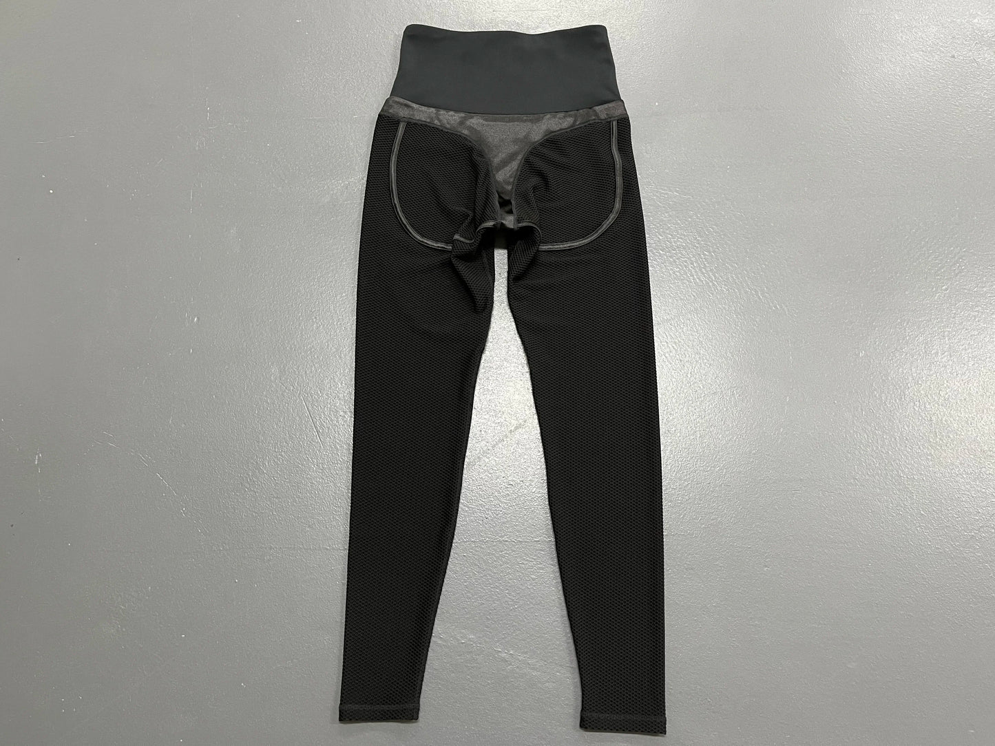 Women's Pants Gym Leggings Ultra-thin Mesh Design Yoga Sport Tights Outdoor Jogging Fitness High Waist Sweatpants