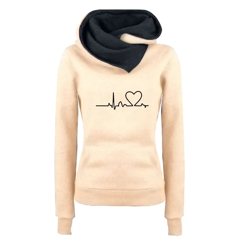 Jogging Hoodies Autumn Winter Quality Women's Tracksuit Casual Print Single Sport Pants Comfort Outdoors Daily Gym Woman Fashion