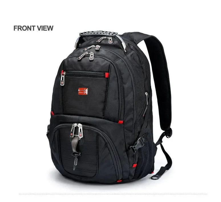 2026 Swiss-Multifunctional bags Durable 17 Inch Laptop Backpack, Travel Bag,College Bookbag,USB Charging Port,Water Resistant