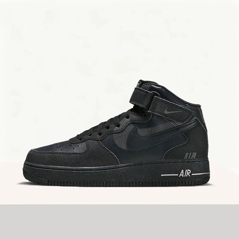 Nike Air Force 1 07 Minimalist, Fashionable, Premium, Versatile Mid-Top Casual Sneakers Anti-Slip, Wear-Resistant DQ7666-001