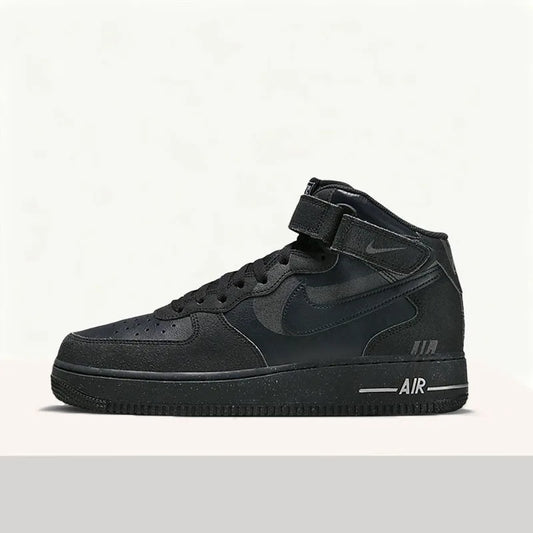 Nike Air Force 1 07 Minimalist, Fashionable, Premium, Versatile Mid-Top Casual Sneakers Anti-Slip, Wear-Resistant DQ7666-001