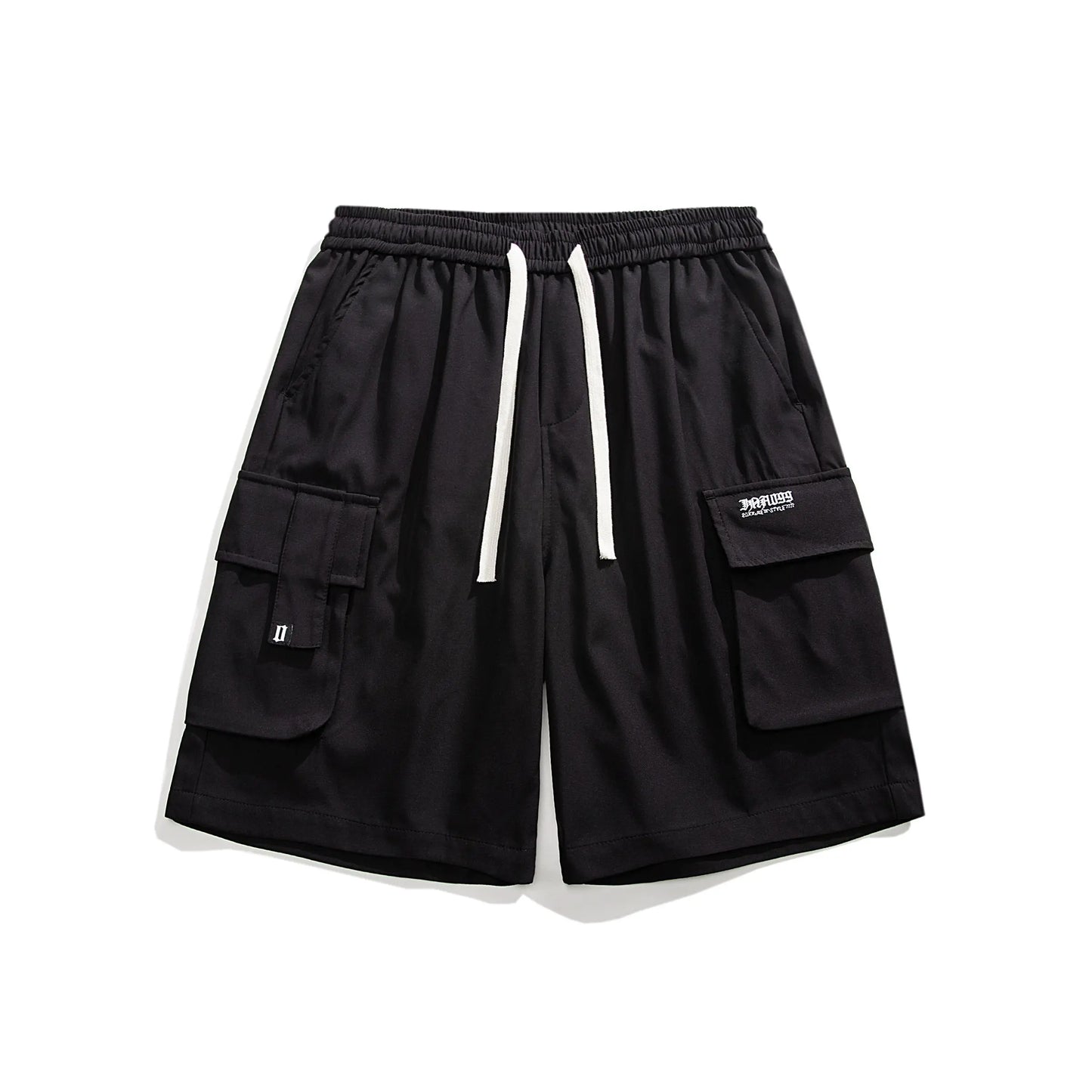 Summer Men's Cargo Shorts Casual Baggy Multi-Pockets Streetwear Shorts Male Fashion Loose Overalls Shorts Male Plus Size