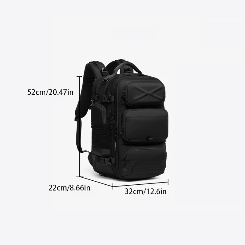 Men Travel Backpack Bag School Bag Men Oxford Backpack with Shoes Compartment 15.6 Inch Laptop Backpack for Men Rucksacks Bags