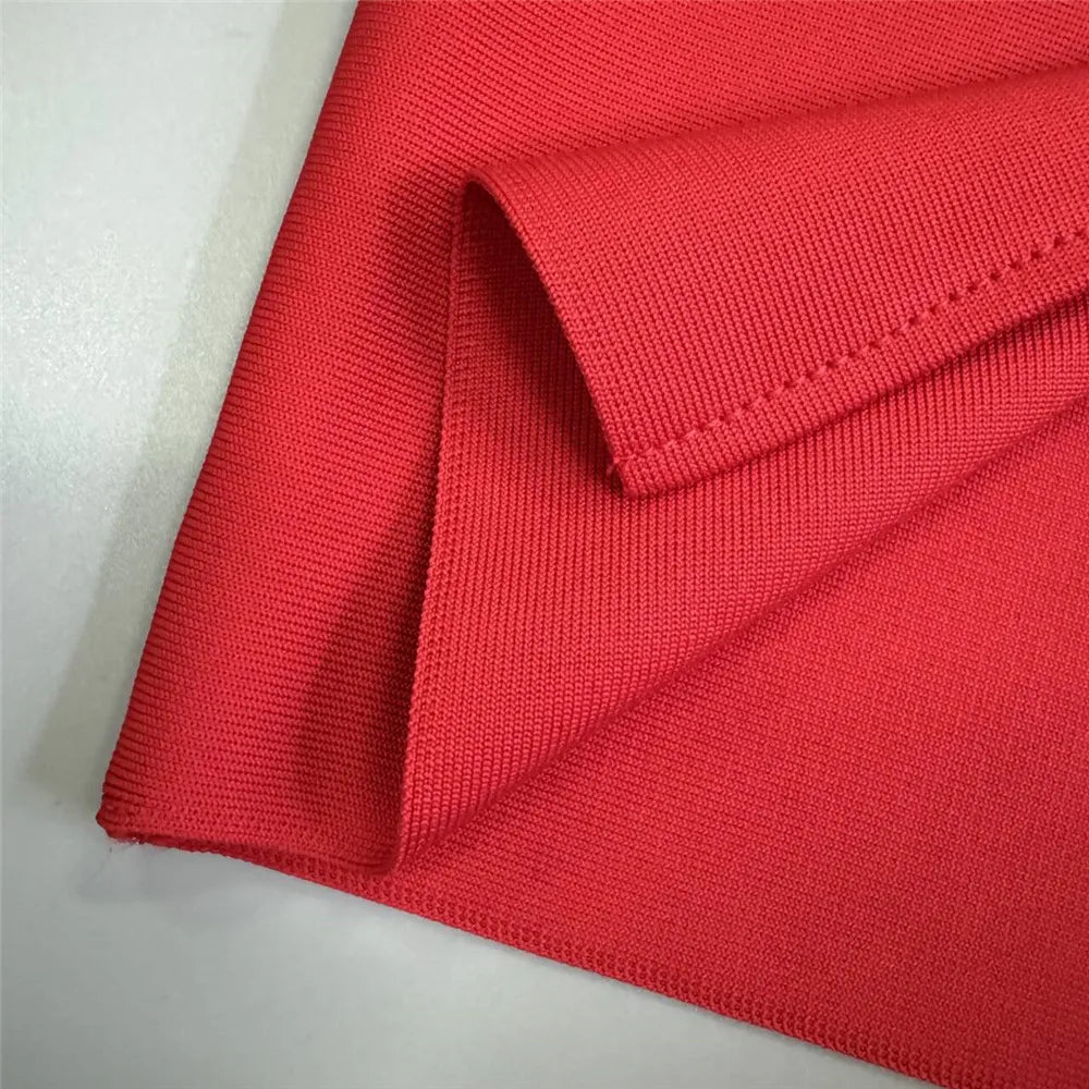 Women Sexy Beading Spaghetti Strap Bandage Dress Bodycon Clothes Club Party Celebrity Elegant Dresses
