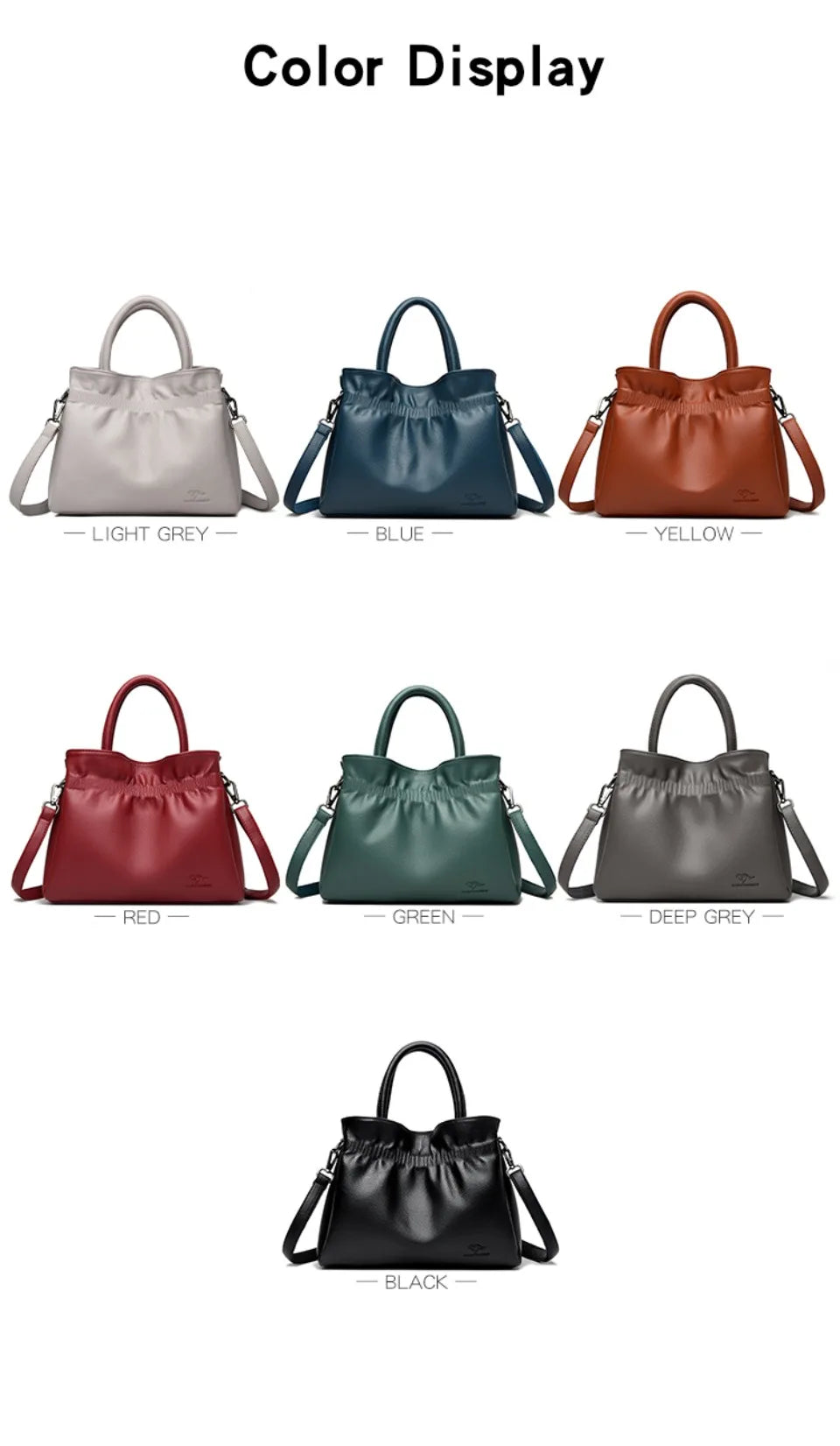 Luxury Soft Leather Shoulder Crossbody Bag for Women Mother 2025 Designer Handbags and Purse Female Small Casual Tote Sac A Main