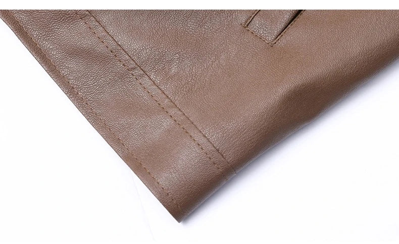 Loose Fit Leather Jacket: Comfortable, Versatile, and Flattering on Every Body Type Windproof and Waterproof Men's Jacket