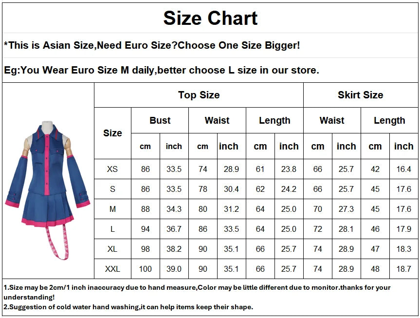 Kasane Teto Cosplay Costume Blue Uniform Dress Vtuber Vocaloid Idol Outfit Women Halloween Anime Party Role Play Suit