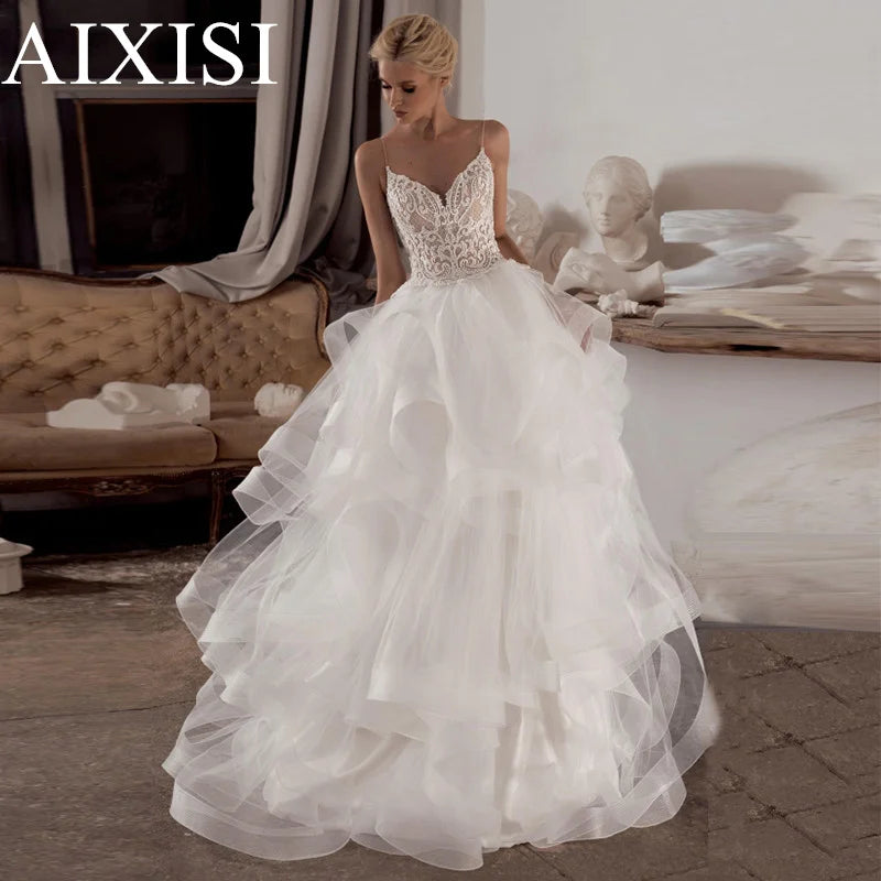 Osquernovia Fashion Mermaid Wedding Dress 2024 Sequins Appliques Sweetheart Backless Glitter Tulle Real Picture Robe De Mariée