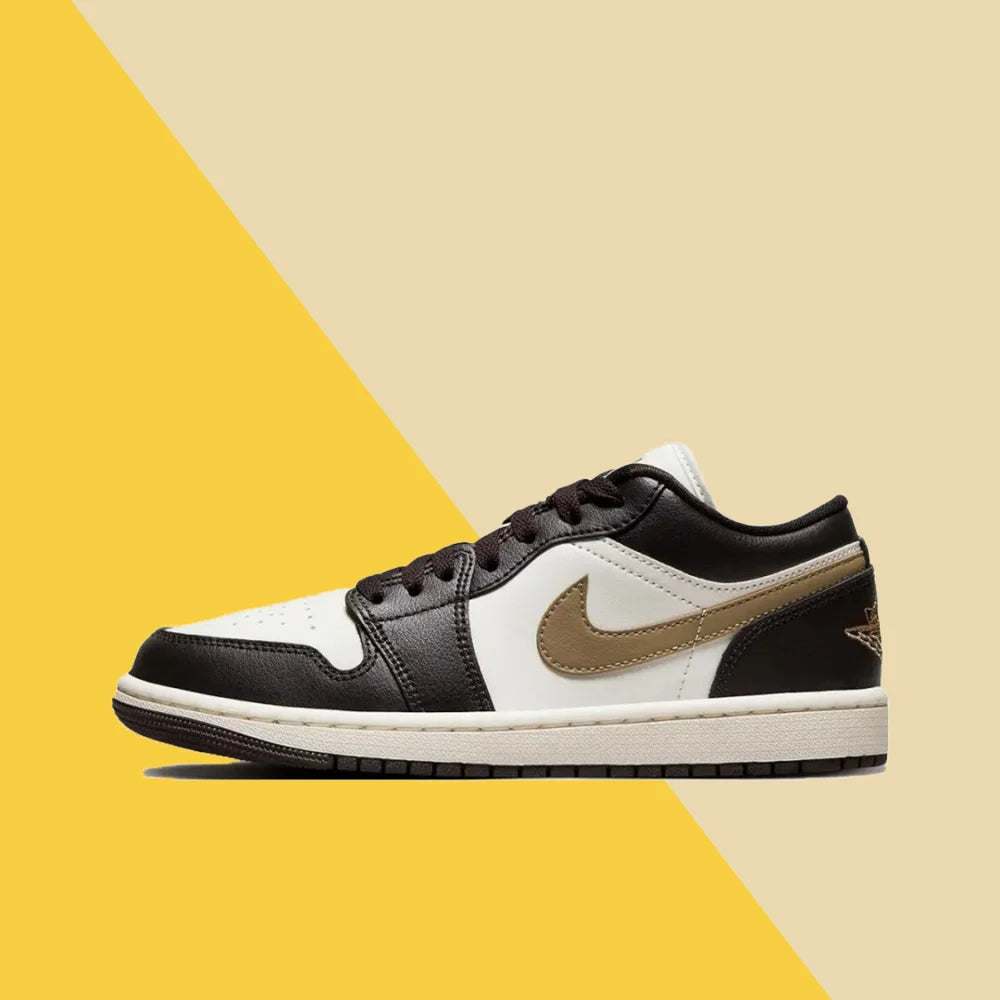 Nike Air Jordan 1 Unisex Low-Top Basketball Sneakers Training, Fitness, Casual Wear Lightweight Comfort DC0774-200