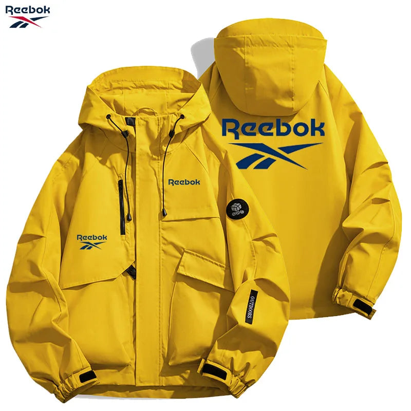2026 model Reebok off-road motorcycle waterproof jacket - suitable for both men and women. Fashionable and trendy outdoor sports
