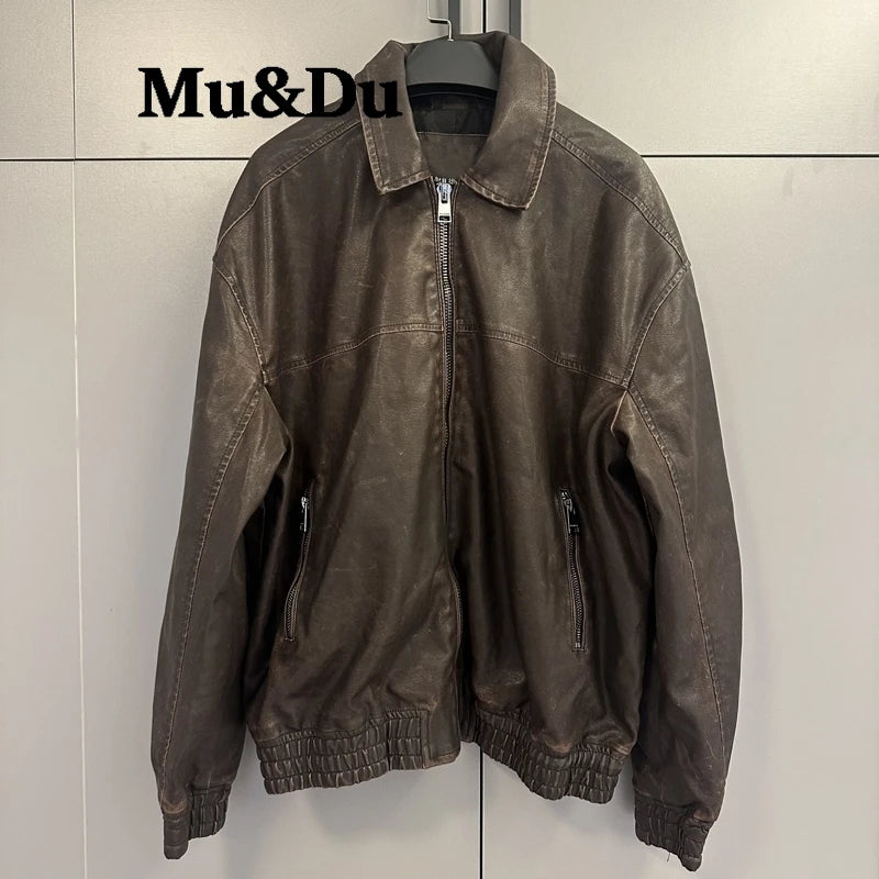 Chic Black Faux Leather Jackets Women Long Sleeve Oversize Coats Fashion 2026 Autumn Winter Bomber Outerwear Streetwear