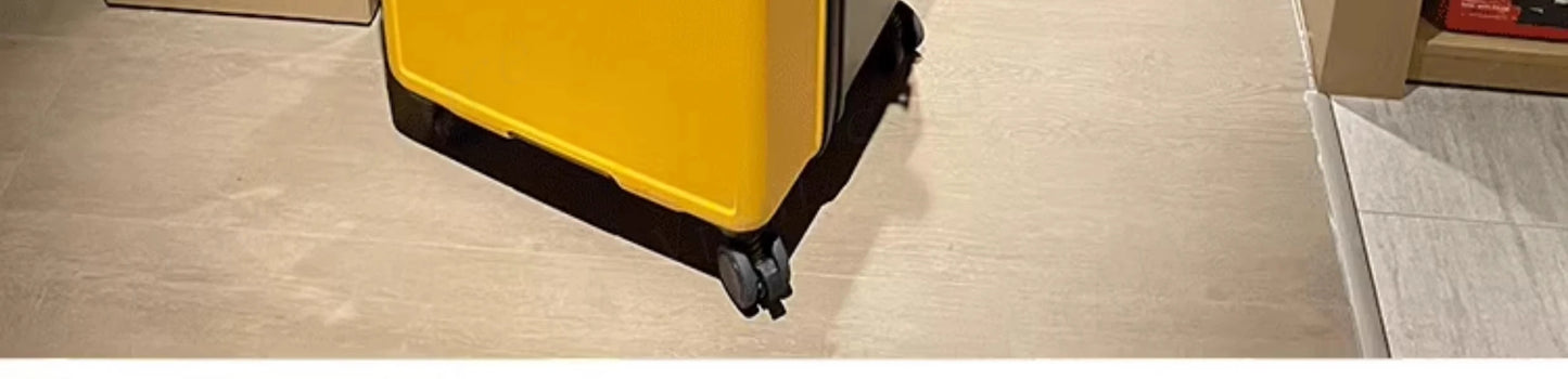 Large Capacity Wide Handle Suitcase Five Wheels Explosion Proof PC Luggage with Brake Spinner Wheels Trolley Case 22/28/36 Inch