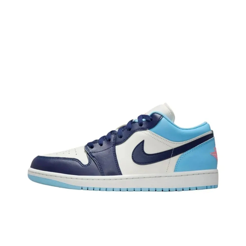 Nike Air Jordan 1 Unisex Low-Top Basketball Sneakers Training, Fitness, Casual Wear Lightweight Comfort DC0774-200