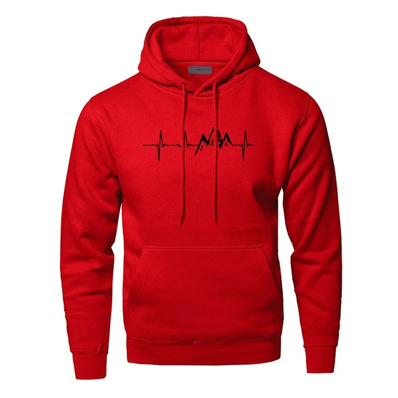 Men's and Women's Casual Hoodies Autumn and Winter New Street Fashion Casual Sportswear Soft Loose Long-Sleeved Adult Pullover